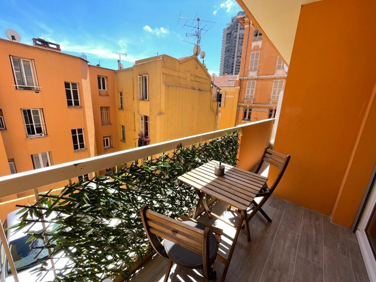 Apartament Centre De Beausoleil, Climatise, Wifi, Terrasse. Zewnętrze zdjęcie