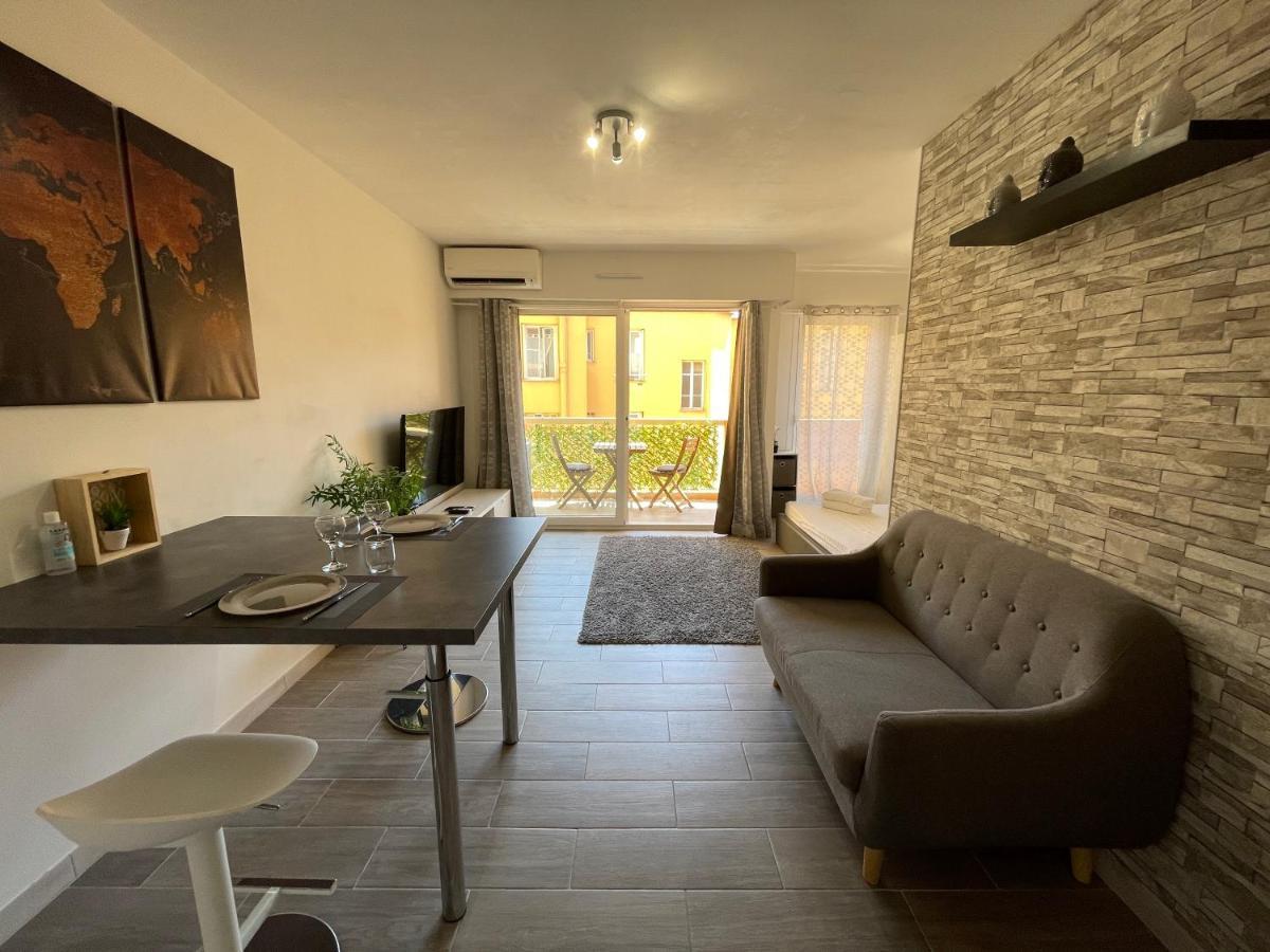 Apartament Centre De Beausoleil, Climatise, Wifi, Terrasse. Zewnętrze zdjęcie